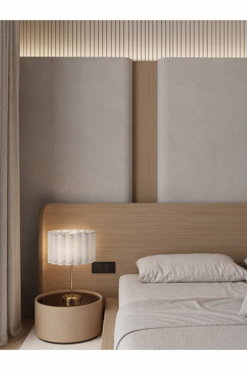 Quarto✨ #bedroom #bedroomdesign #architecture #interioresdesign #quartocasal #minimalist 