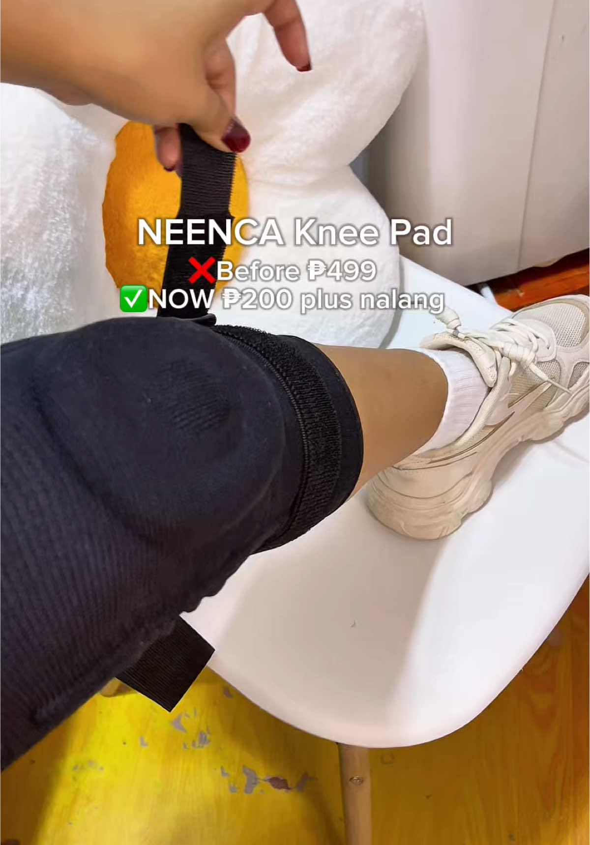 High quality and affordable NEENCA Knee Support Pad 💯 Best used for Hiking, Sports and Workout. Available in different size! Grab yours now ✨ #kneepad #kneesupport #tiktokfinds 