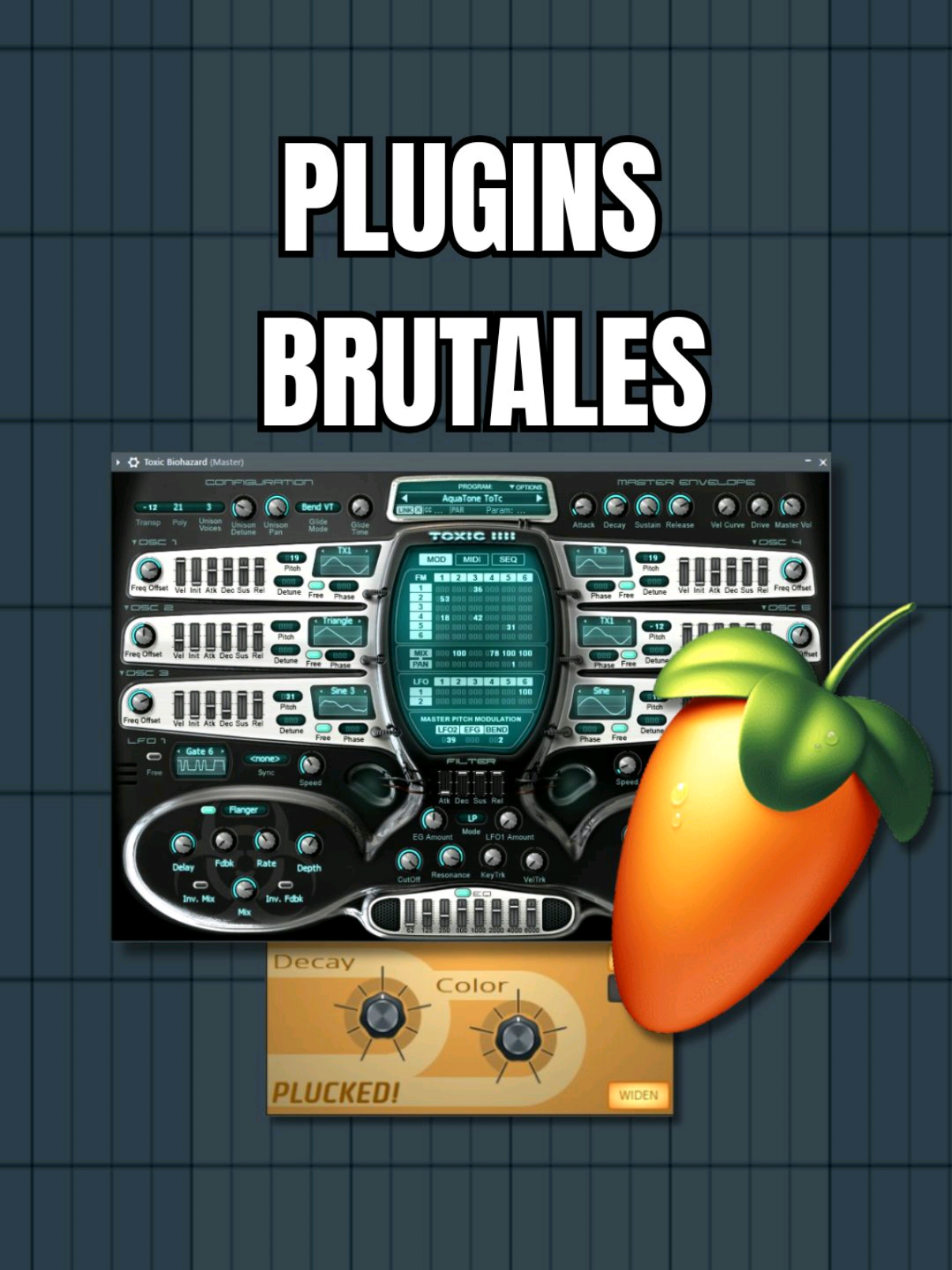 El Toxic Biohazard 💀 ¿ Fl studio tiene los mejores plugins? déjame saber en los comentarios 👀 ♥️ Un like si te gustó  👉 Sígueme para más tips #flstudio #tipsdeflstudio 