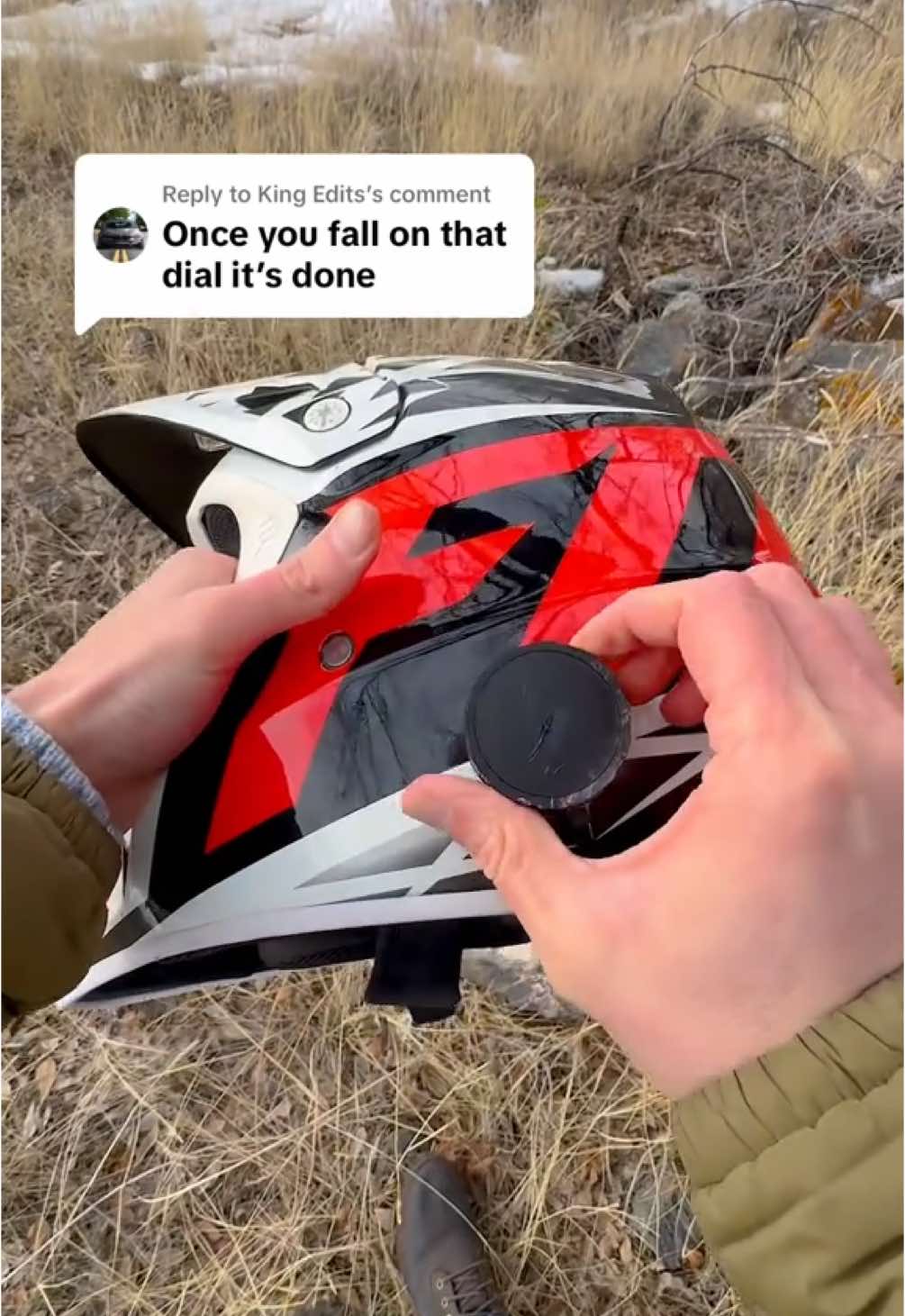 Replying to @King Edits Helmet headphones built to take a beating