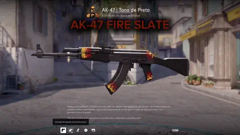 Craft AK-47 FIRE SLATE #ak47 #crafts #csgo #cs2 
