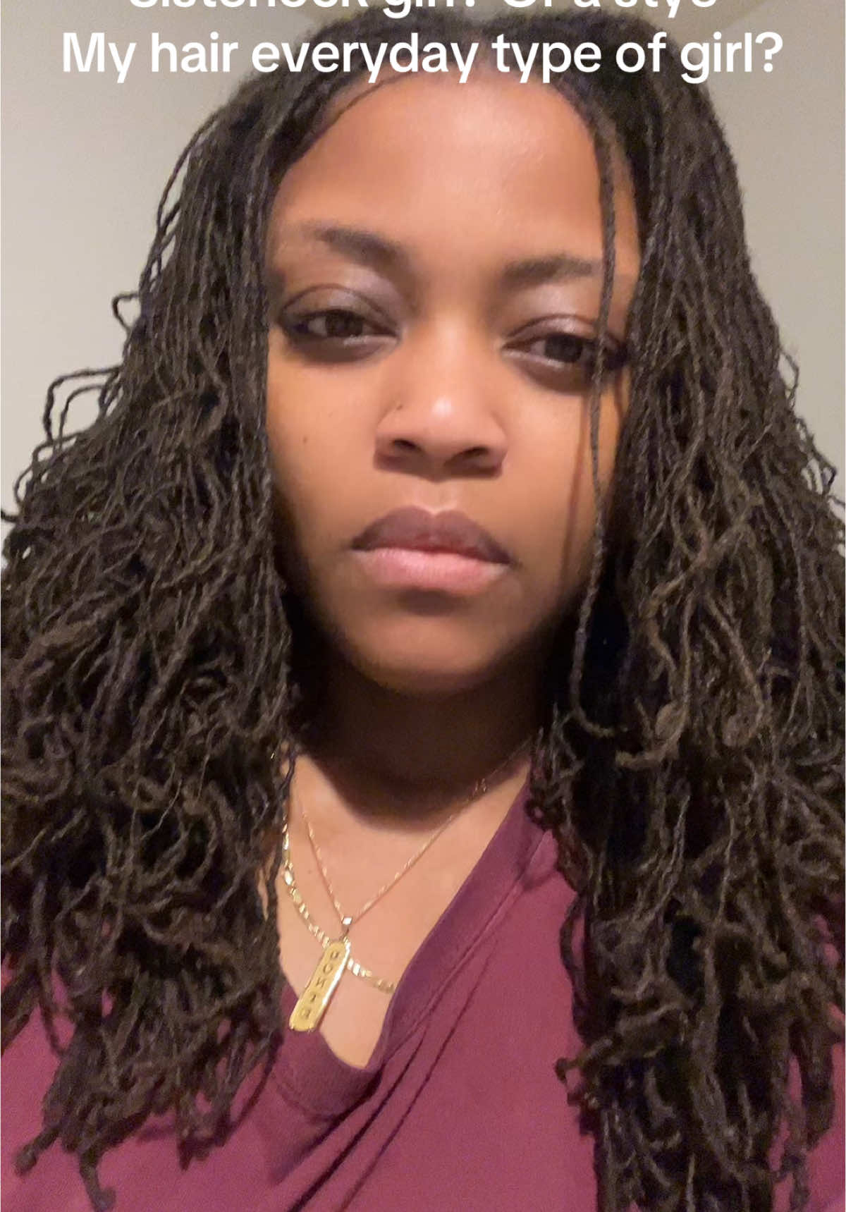 How do you style your Sisterlocks? #sisterlocks #sisterlocksinstallation #fypシ #locs #locjourney 