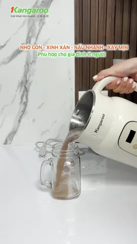 Nhà có con nhỏ không thể bỏ qua máy xay nấu sữa hạt Kangaroo KGNM135B01 #KangarooGroup