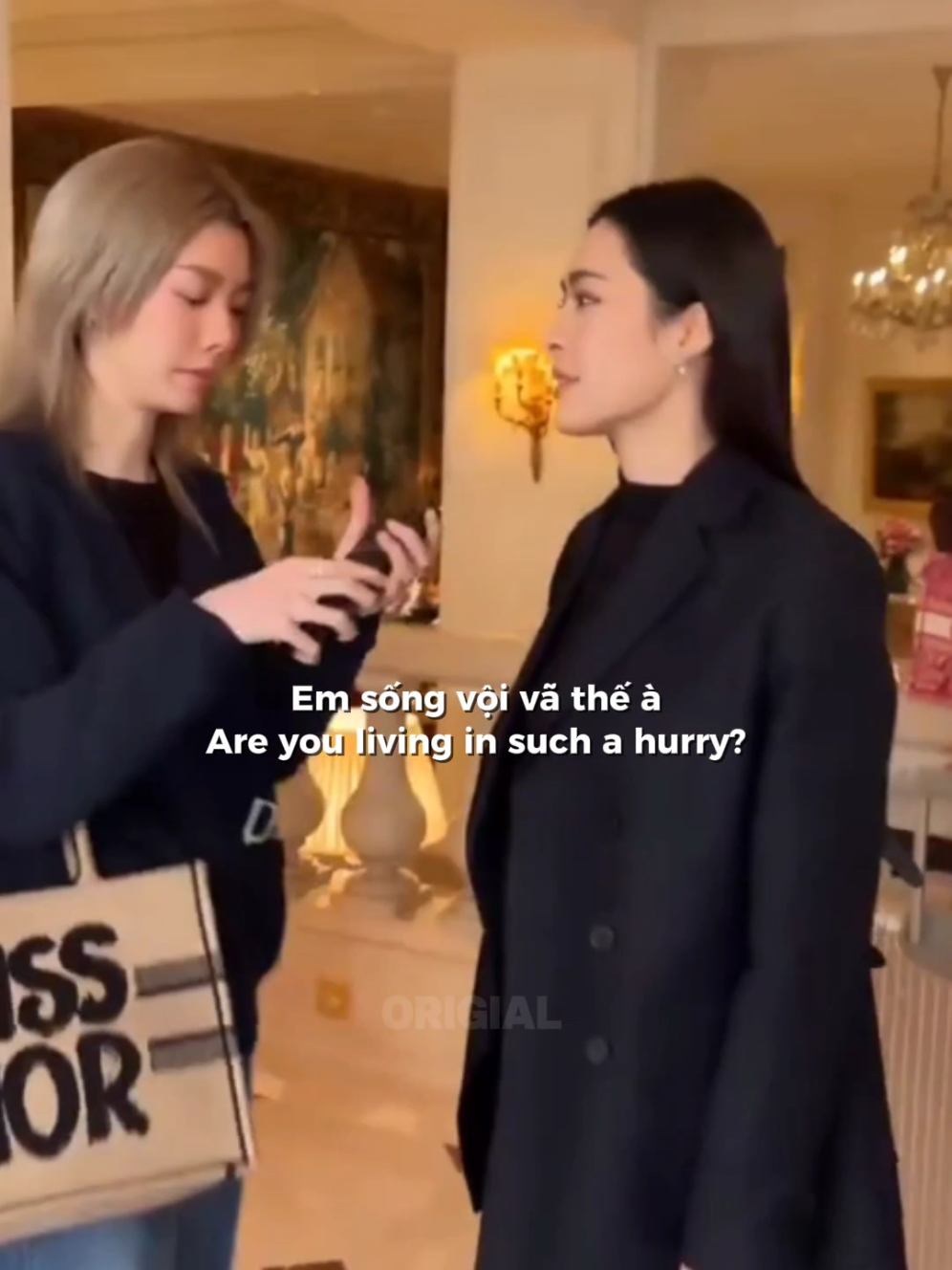 Từ từ người cao tuổi còn chưa bắt được nhịp. #lingorm#หลิงออม#linglingkwong#OrmKornnaphat#wlw 