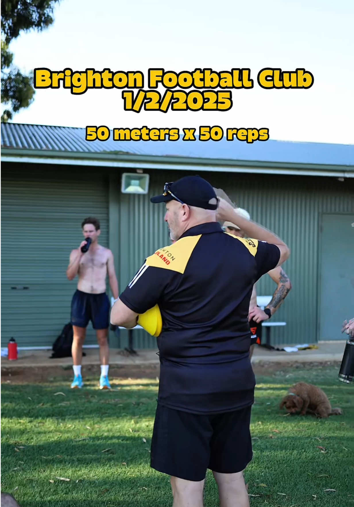 Do this session to work on speed endurance 💨🏃‍♂️ #speed #train #session #run #sprints #team #fast #hard #workout #brighton #football #grass #cardio #coach 