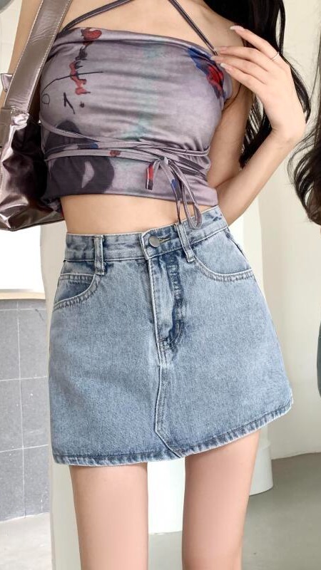 Women Retro Skort Mini Palda #fyp #womenfashion #bestonestore 