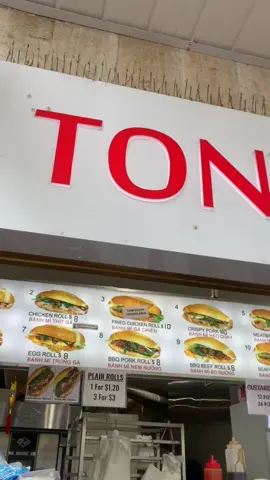 Lunch Break! How can we not dig into the amazing Banh Mi from Tony’s Bakery… Nick was VERY excited 🤤 #anytimefitness #banhmi #cabramatta #newclub #gym 