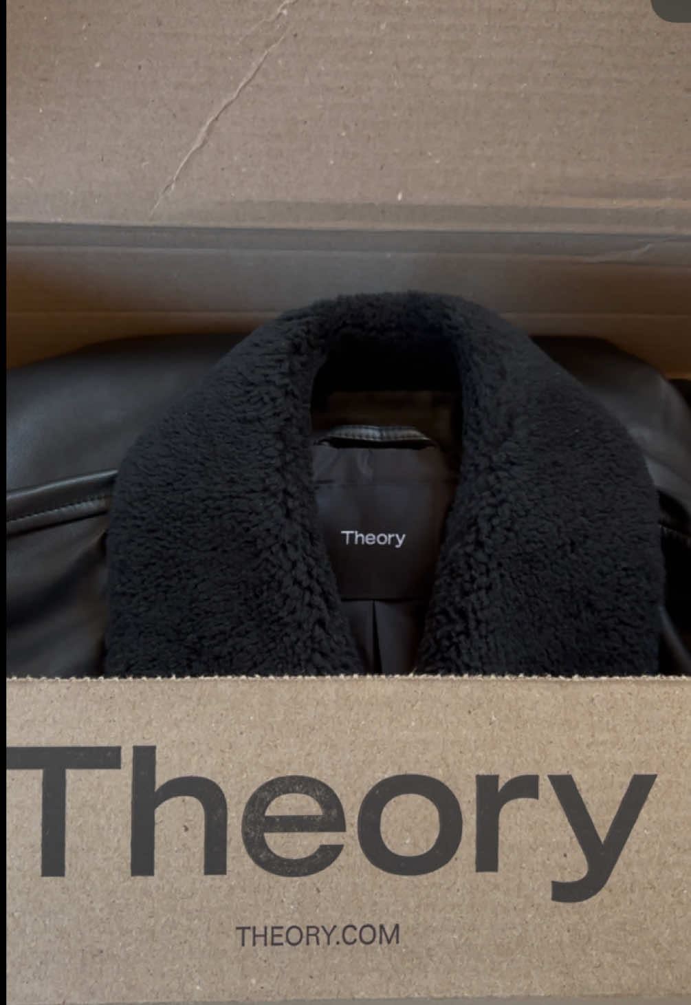 such a good purchase! Check out all the sales on outerwear. Especially @Theory #fyp #theory #unboxing #mensfashion 