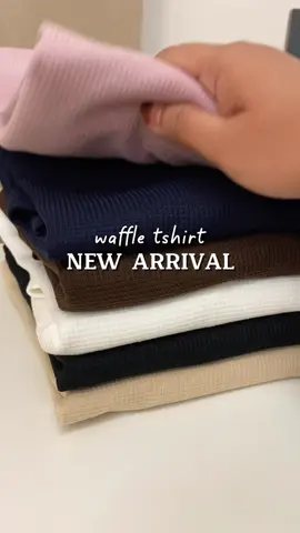 New arrival #fyp #enviefashion #outfit #foryoupage #fypシ゚viral #tshirtmurah #waffletshirt #tshirtwaffle #tshirtviral #outfitoftheday #tiktokshop 