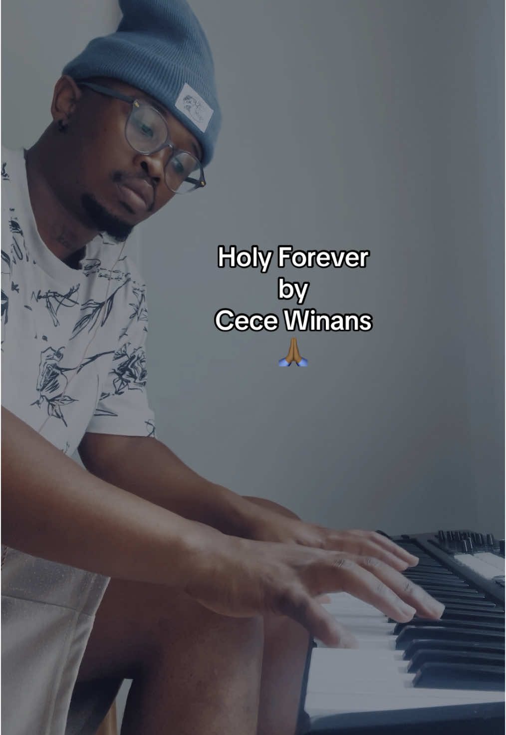 I hope this song resonates with you as deeply as it did with me🤍  #holyforever #worship #piano #pianotok #duet #duetme #singtome #gospel #fyp #karaoke #musscales @CeCe Winans 
