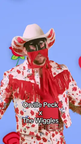 “We’re Friends of Dorothy” 🦖 It’s such a thrill for us to be joined by Orville Peck on our new Country album ‘Wiggle Up, Giddy Up! @Orville Peck  Listen now wherever you get your music, or watch ‘Friends of Dorothy’ on YouTube. Yeehaw!🤠 #thewiggles #orvillepeck #dorothythedinosaur #friends #friendsofdorothy #fyp #wigglestok #friendship #collab #newmusic #outnow