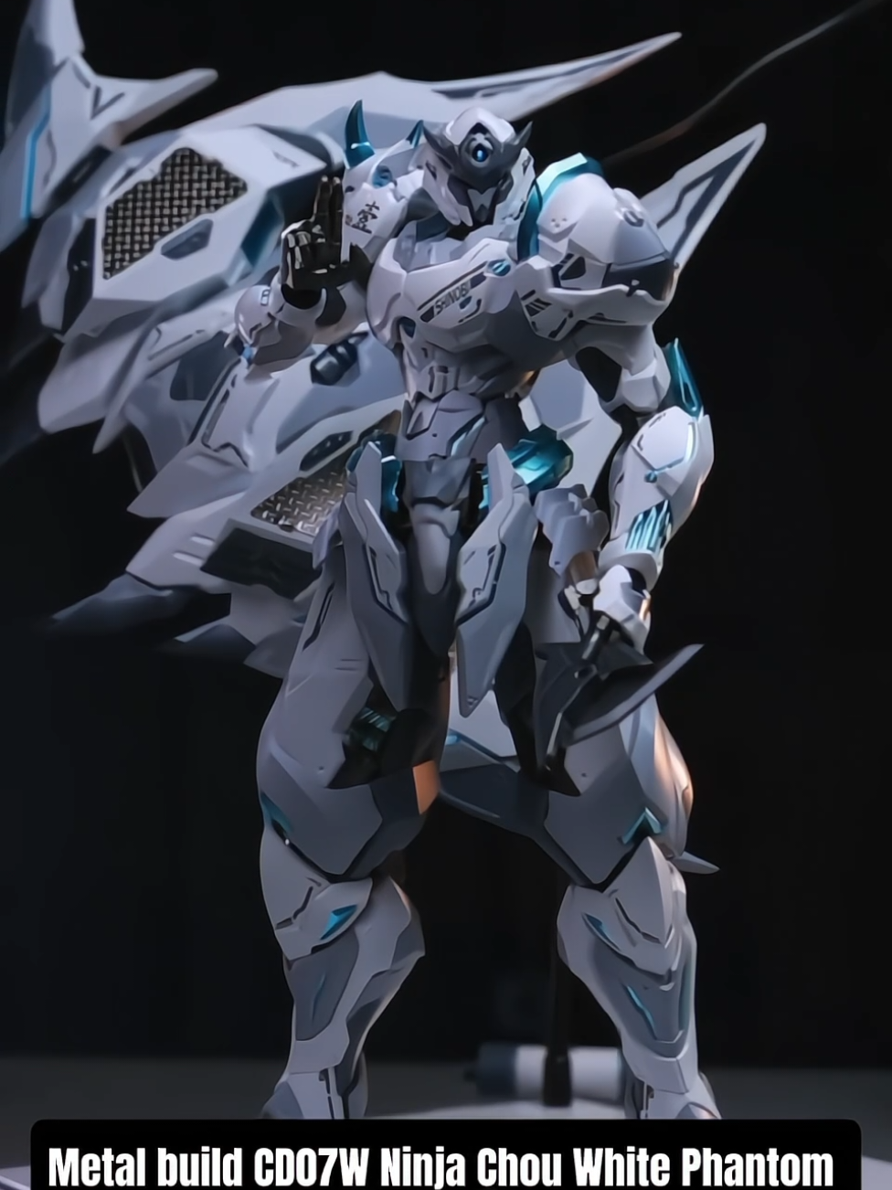 Metal build CD07W Ninja Chou White Phantom #xuhuong #ninjachouchou #cangdao 