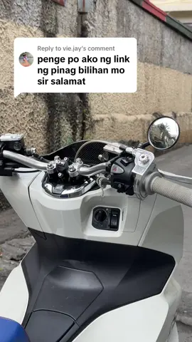 Replying to @vie.jay Pogi talaga ng side mirror na to at kitang kita mo pa din yun nasa likod mo. #motorcycleaccessories #motorcycleparts #motorparts #pcx #pcx160 #pcx150 #foryou #fyp 