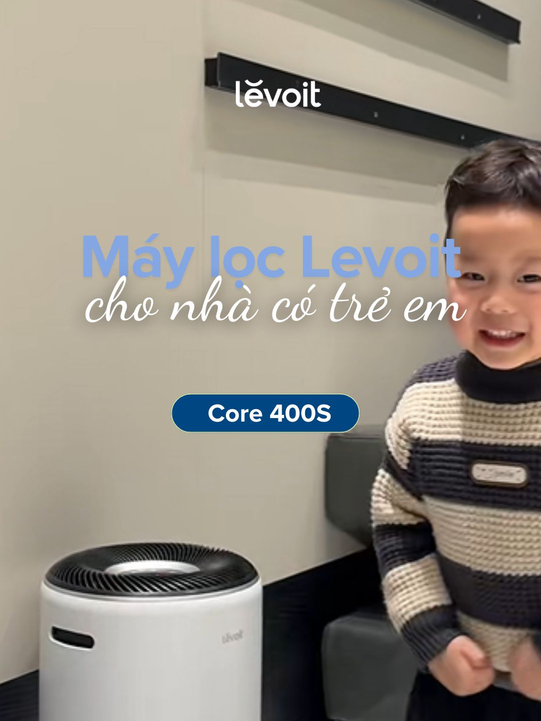 Nhà có trẻ sơ sinh👶nhất định phải sắm máy lọc không khí để bảo vệ sức khỏe gia đình. Levoit Core 400S là máy lọc không khí thân thiện với trẻ em, hoạt động êm ru, bộ lọc 3 lớp mạnh mẽ và diện tích lọc lên đến 92m2. #maylockhongkhi #Levoit #levoitcore400s #levoitvietnam #xuhuong #viral 