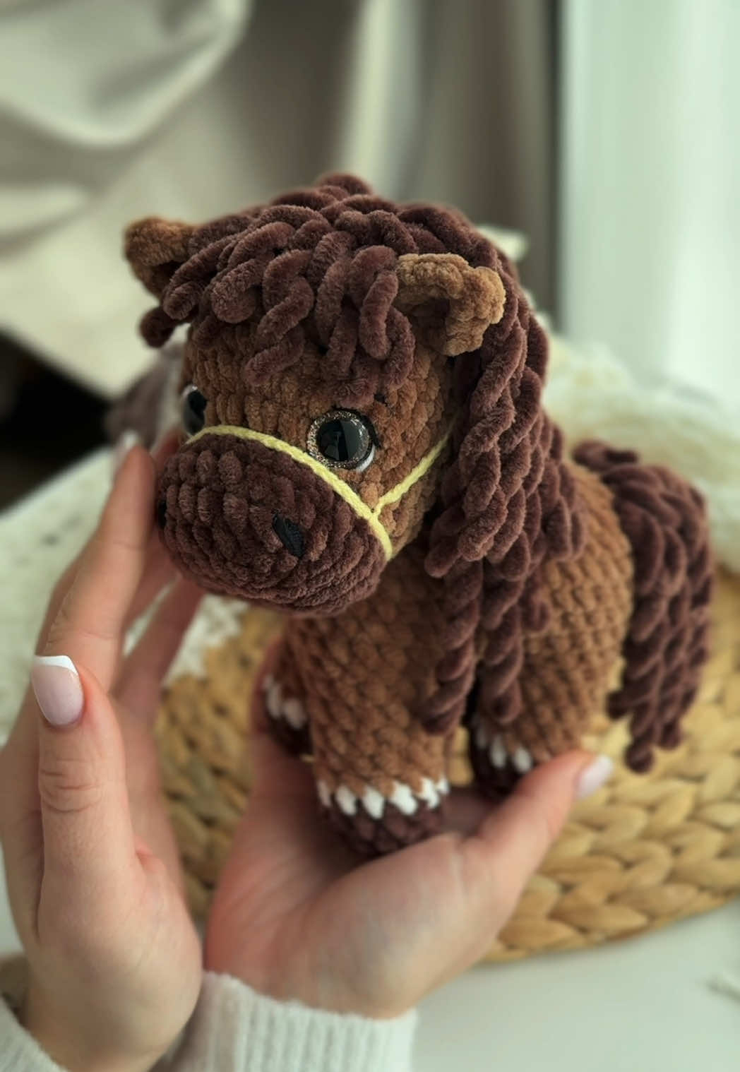 My new miracle 🥹 Symbol of 2026 year 🐴  Absolutely no-sew! 😍 Crochet pattern in process 🥰 #crochethorse #amigurumihorse #crochetpony #amigurumi #crochetersoftiktok #crochettiktok #crochettoys #crochetlovey #crochetpattern #crochetpattern #амигуруми #лошадькрючком 