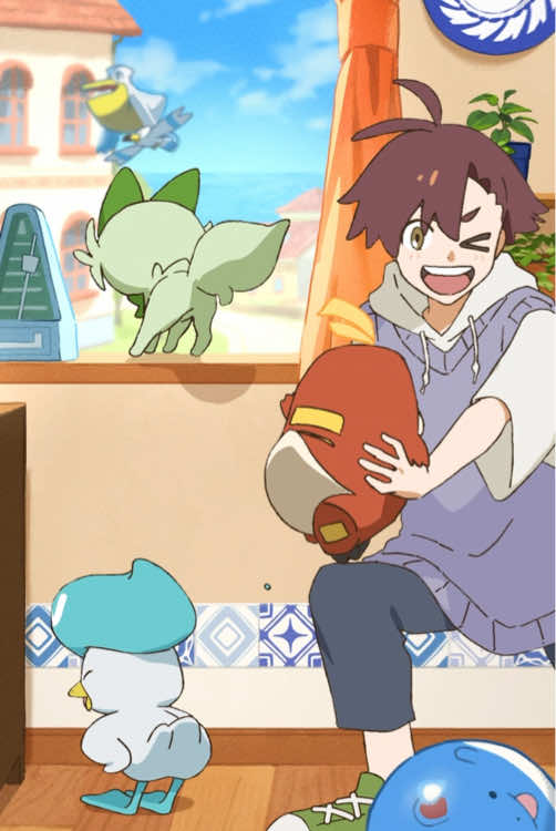 ロックでブルースなリズムに思わず…🎶🎸 この動画は #ポケモン たちと過ごす時間を切り取った #PokéMinutes シリーズ✨ 今回のアニメーションは、すけさんが制作！ Tails sway to the beat 🎶🎸 Check out this new episode of the PokéMinutes series, capturing lively moments in Pokémon life! !#ニャオハ #ホゲータ #クワッス #ポケモン #ポケットモンスター #ポケミニッツ #しっぽ #しっぽフリフリ #ダンス #Sprigatito #Fuecoco #Quaxly #Pokemon #Pokémon #dance #rock #blues 