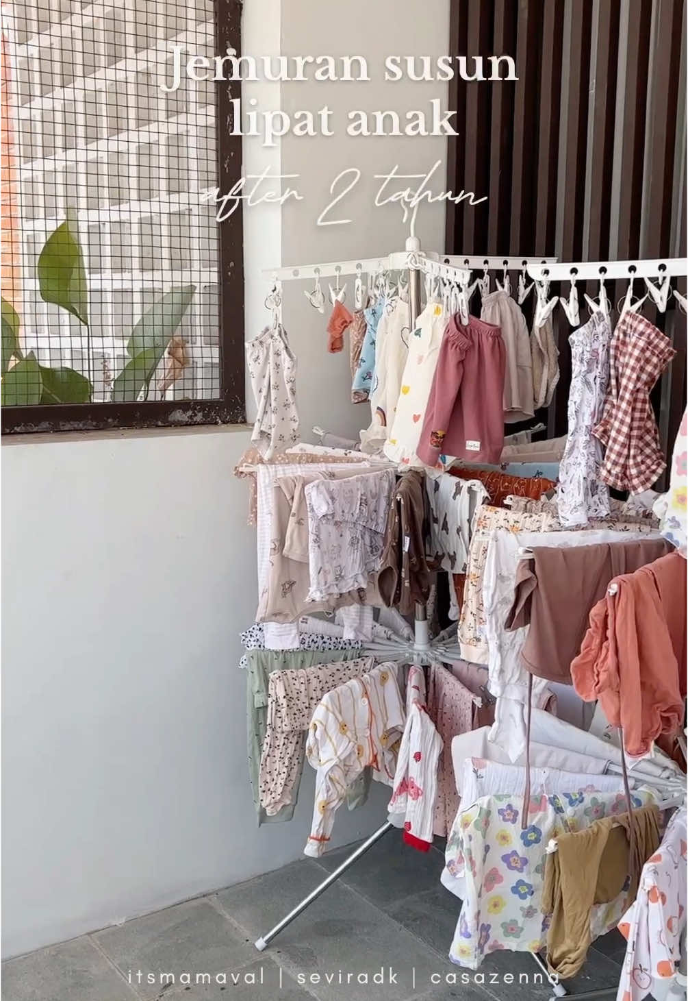 🛒 Jemuran Susun - link bio no 437 🛒 Disc 10% CO di SV - link on bio Jemuran susun bayi / anak. Awet banget udah 2 tahun dipake masih kokoh & bagus.  #jemuranbajubayi #jemuransusunlipat #jemuran3susun #jemuranbajuanak #jemuran3tingkat #jemuran3tingkatbayi #jemuranbajuanak