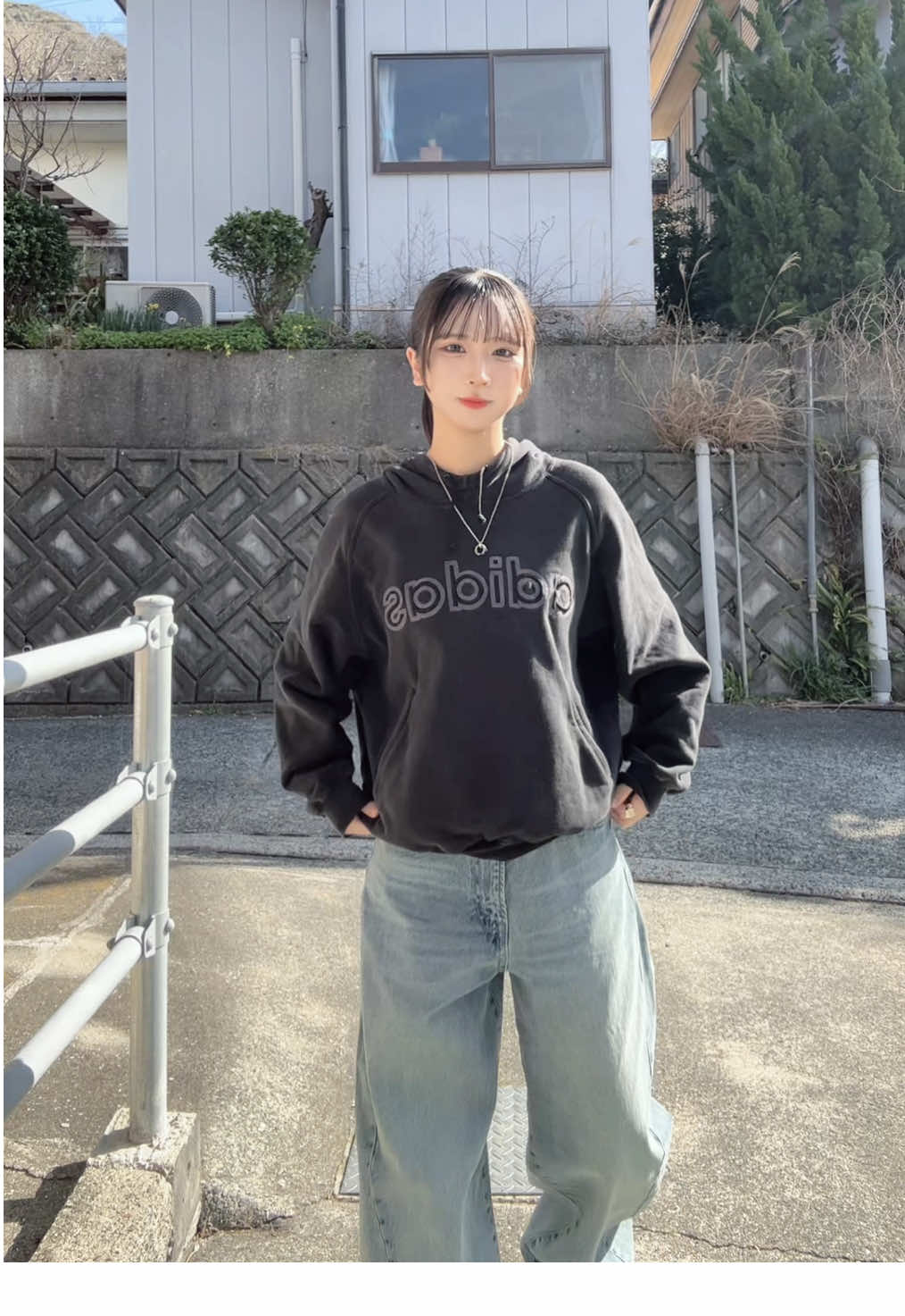 GUのバレルレッグジーンズ良すぎるからみんな買って!! #fyp #07 #おすすめ #コーデ紹介 #回転界隈 #jk 