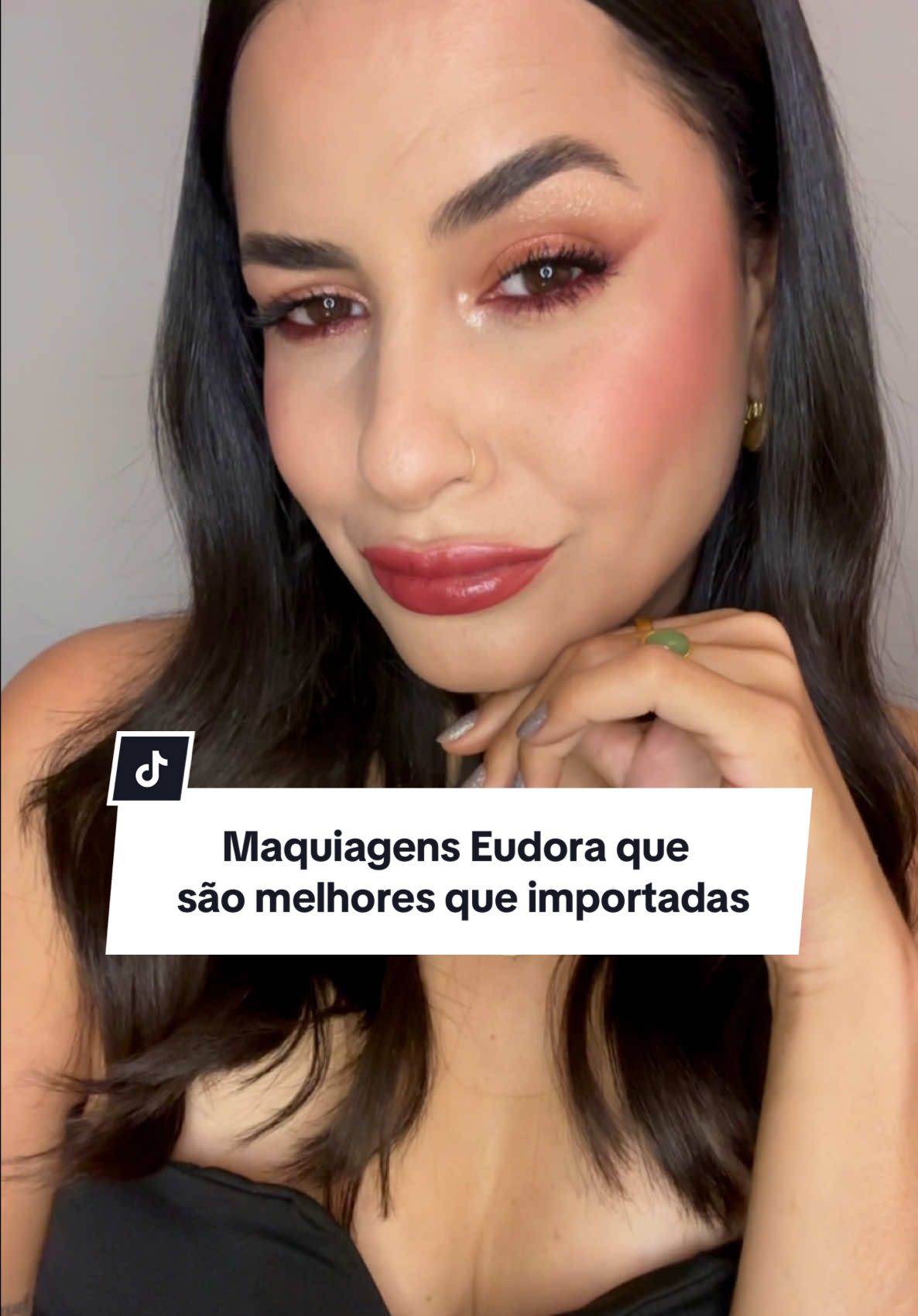 Maquiagens @eudora que são melhores que importadas 🤍✨ @NiinaSecrets  #beauty #tiktokbeleza #makeup #maquiagem #maquiagemtiktok #dicas #dicasdemaquiagem #dicasdeamiga #eudora #niinasecrets 