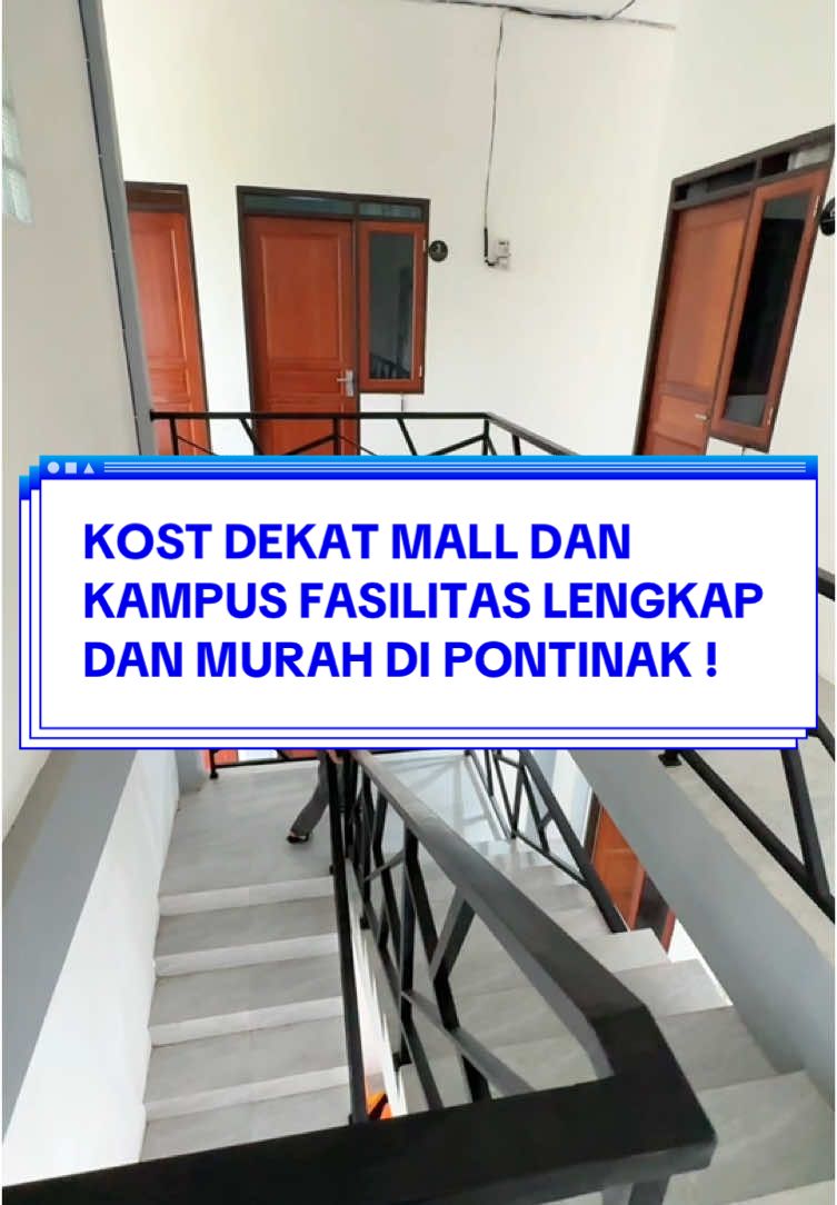 Hubungin langsung kontak yang sudah tertara di akhir video yaa buat tanya tanya dulu atau langsung sewa, kost tengah kota ini akses ke mall gampang dan dekat dengan untan ! #kost #kostmurah #untan #kostpontianak #kostkostan #mahasiswa #pelajar #pekerja #university #universitasindonesia #universitastanjungpura 
