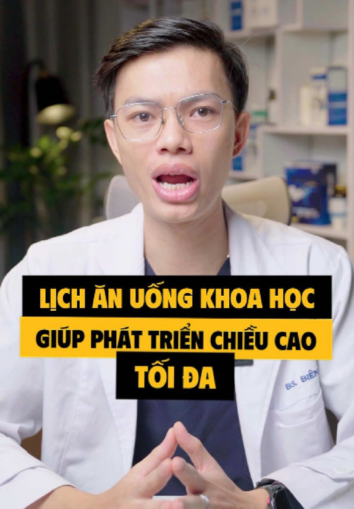 Lịch ăn uống khoa học giúp phát triển chiều cao tối đa #tangchieucao #phatrienchieucao #bacsibien 