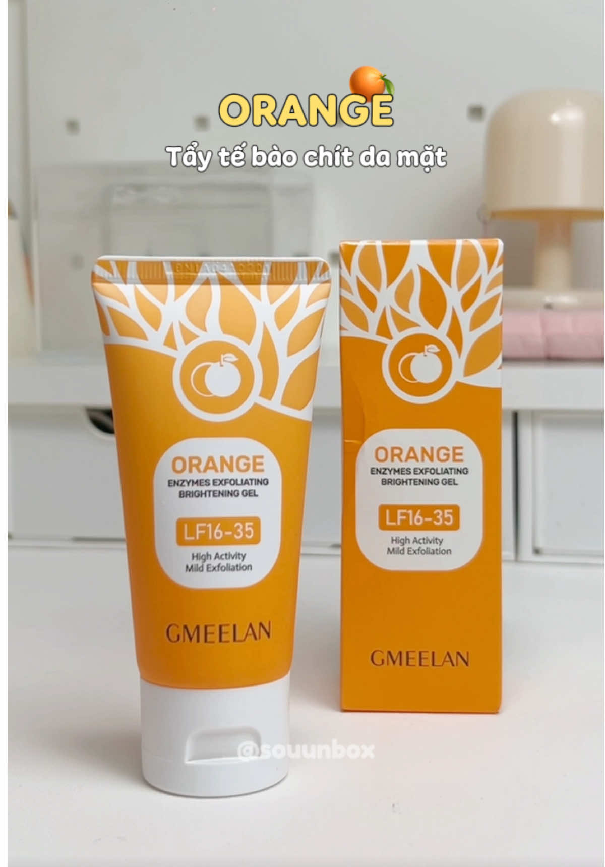 E tẩy da chít ORANGE siu hott 🔥    #gmeelanvn #goclamdep #exfoliatinggel#exrm #suaruamat #quoctephunu #internationalwomensday #WomenOfTikTok #womenday 