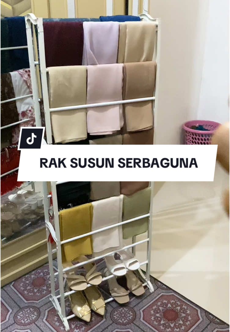 Rak susun serbaguna… !!! #raksusun #raksusunmurah #raksusunserbaguna #raksusun10tingkat #raksusunmultifungsi #rakjilbab #rakkerudung #rakjilbabmurah 
