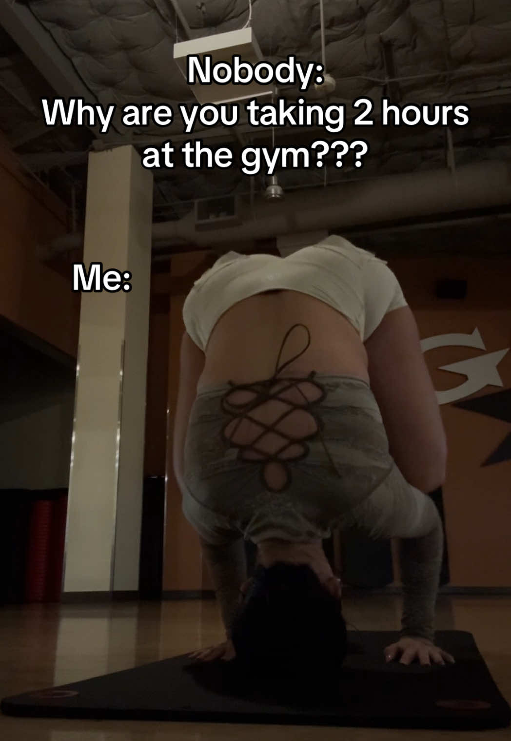 Every 3 months I have to make sure I can still do this 