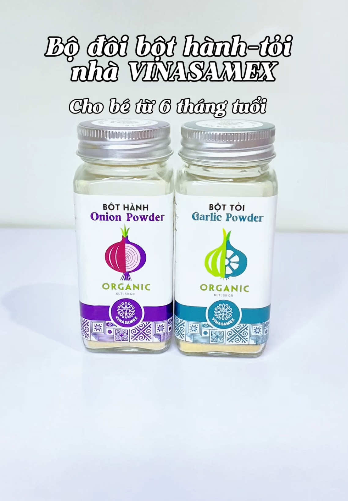 Bột hành-bột tỏi gia vị ăn dặm cho bé #giaviandam #LearnOnTikTok #xuhuongtiktok #andam #bộttỏi #bộthành 