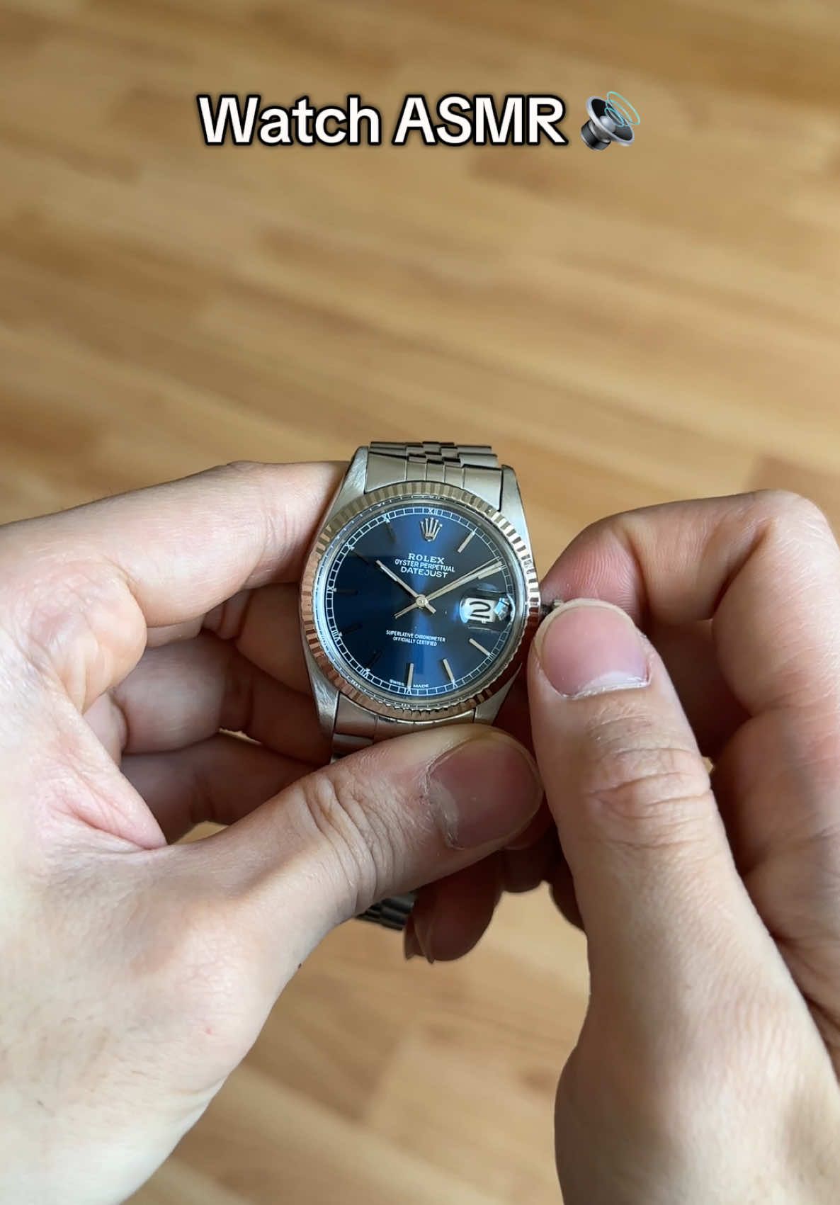Watch ASMR 🔈 #rolex #watches #WatchCollection #asmr #fyp #foryouu #foryoupagee