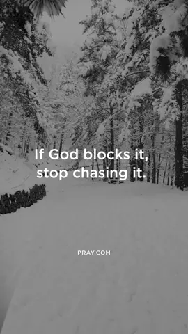 Sometimes, we find ourselves relentlessly chasing after something—a dream, a relationship, a job—only to meet closed doors at every turn. It can be frustrating and even heartbreaking, but when God blocks a path, it is often His way of protecting us or redirecting us toward something better. Instead of forcing something that isn’t meant to be, we should surrender our desires to God and trust His guidance. Let go of what was closed, and free ourselves to receive the best.