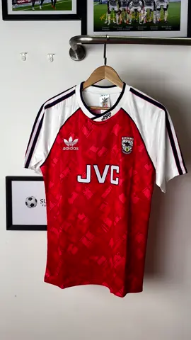 Arsenal 1990/1992 home vintage shirt#fyp #arsenal #Soccer #vintagejersey 