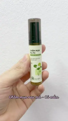 Ai đang băn khoăn về 1 sản phẩm trị mụn thì mình siêu rcm em chấm mụn này nhà Cỏ Mềm ạ, một lọ nhỏ nhưng siêu có võ, thành phần lại lành tính an toàn, ngăn ngừa mụn, làm dịu da thích lắm ạ #kemchammun #duongda #comem#xuhuongtiktok 