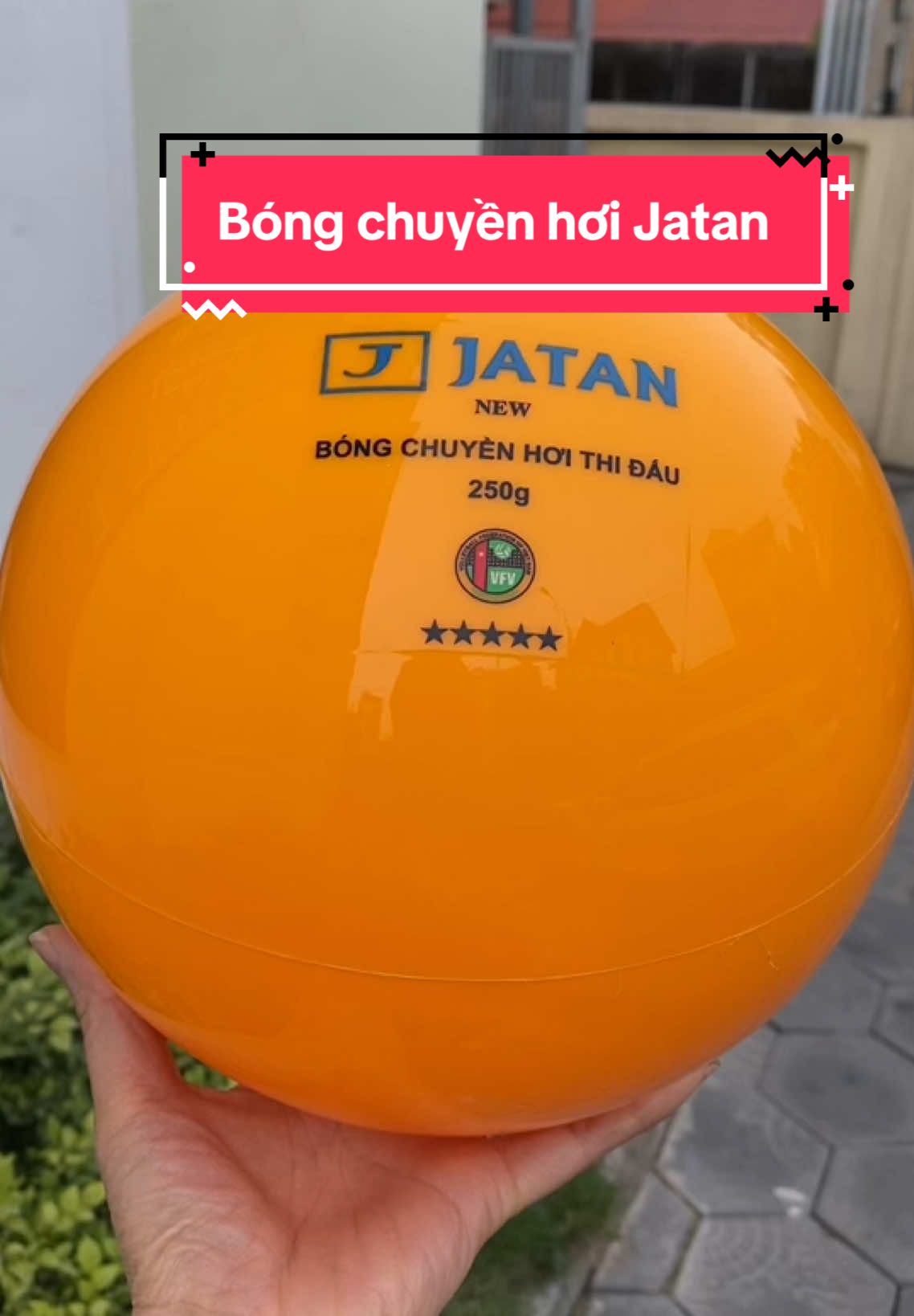Bóng chuyền hơi Jatan chuẩn xịn nha các cậu! 
