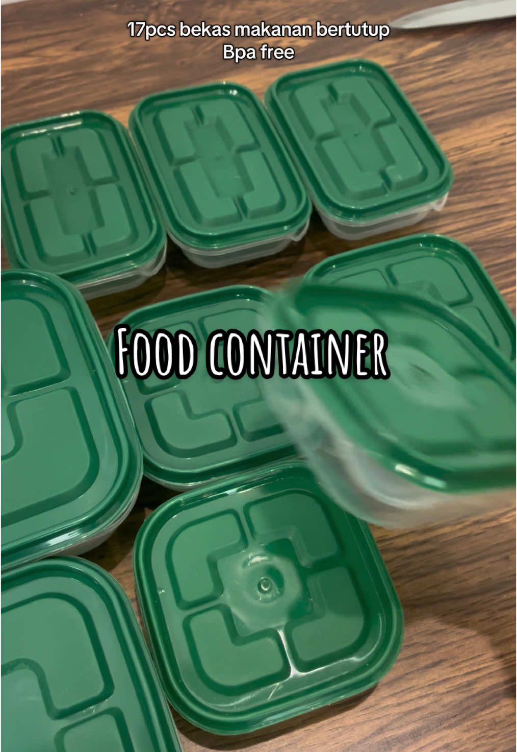 Berbaloi sbb boleh simpan macam2 kan #bekasmakanan #bekasbertutup #bekasplastik #foodcontainer 