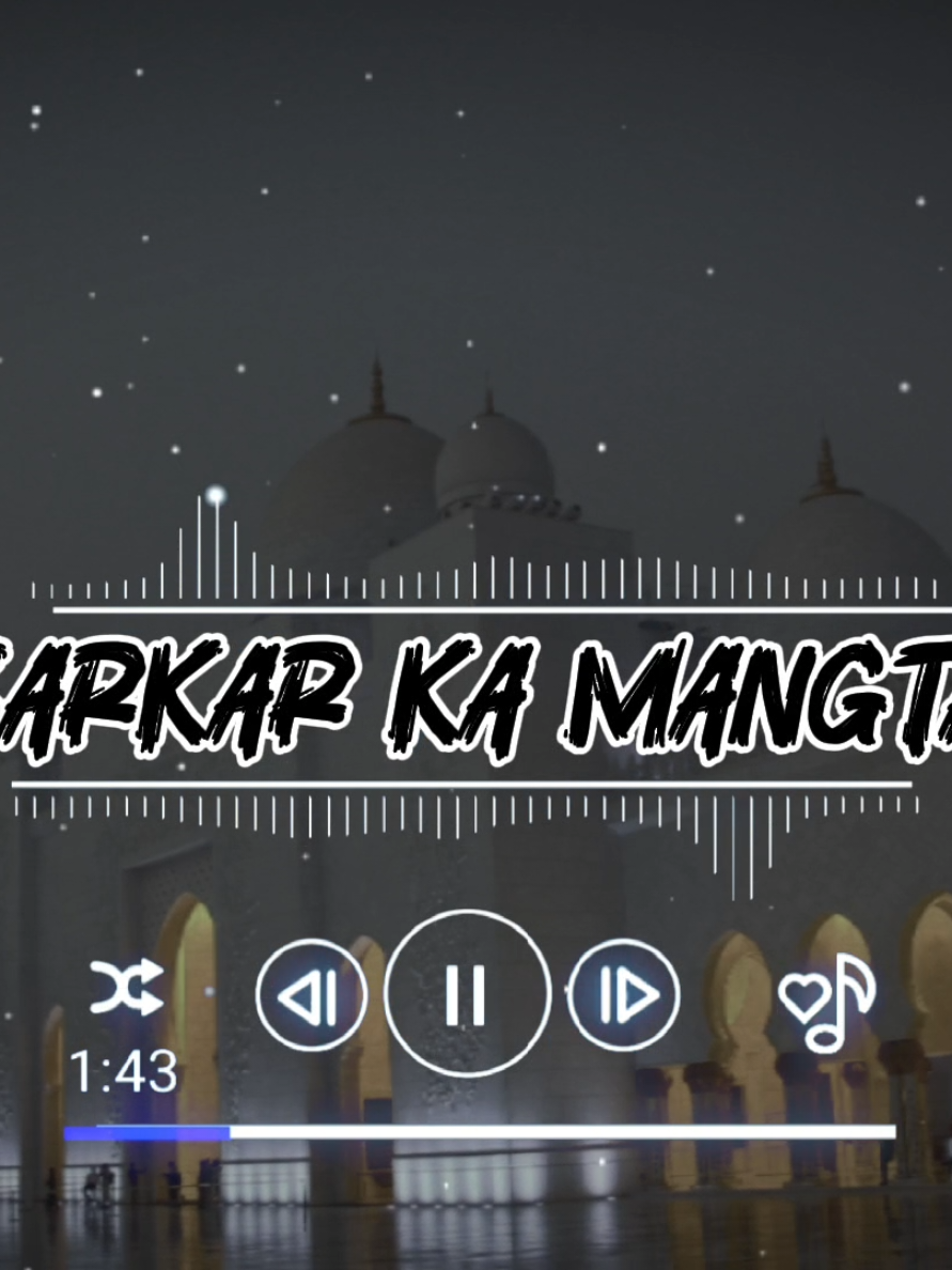 Sarkar Ka Mangta #newnaat #slowedandreverb #naatsharif #naat #muhammadsaw #ramazanstatus 