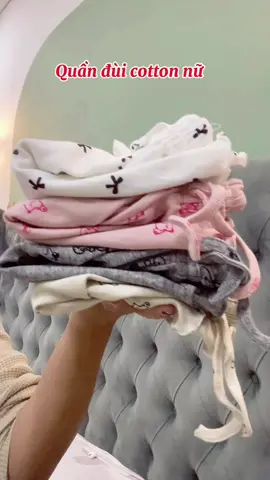 Quần đùi cotton nữ, quần ngủ nữ.  #viral #fyp #xuhuong #thoitrangnu #motmetsaumuoireview 