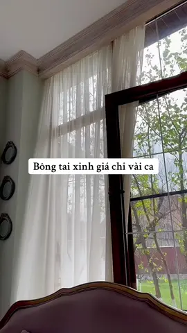 Bông tai xinh giá chỉ vài ca #bôngtai #bongtai #trangsuc #xuhuong 