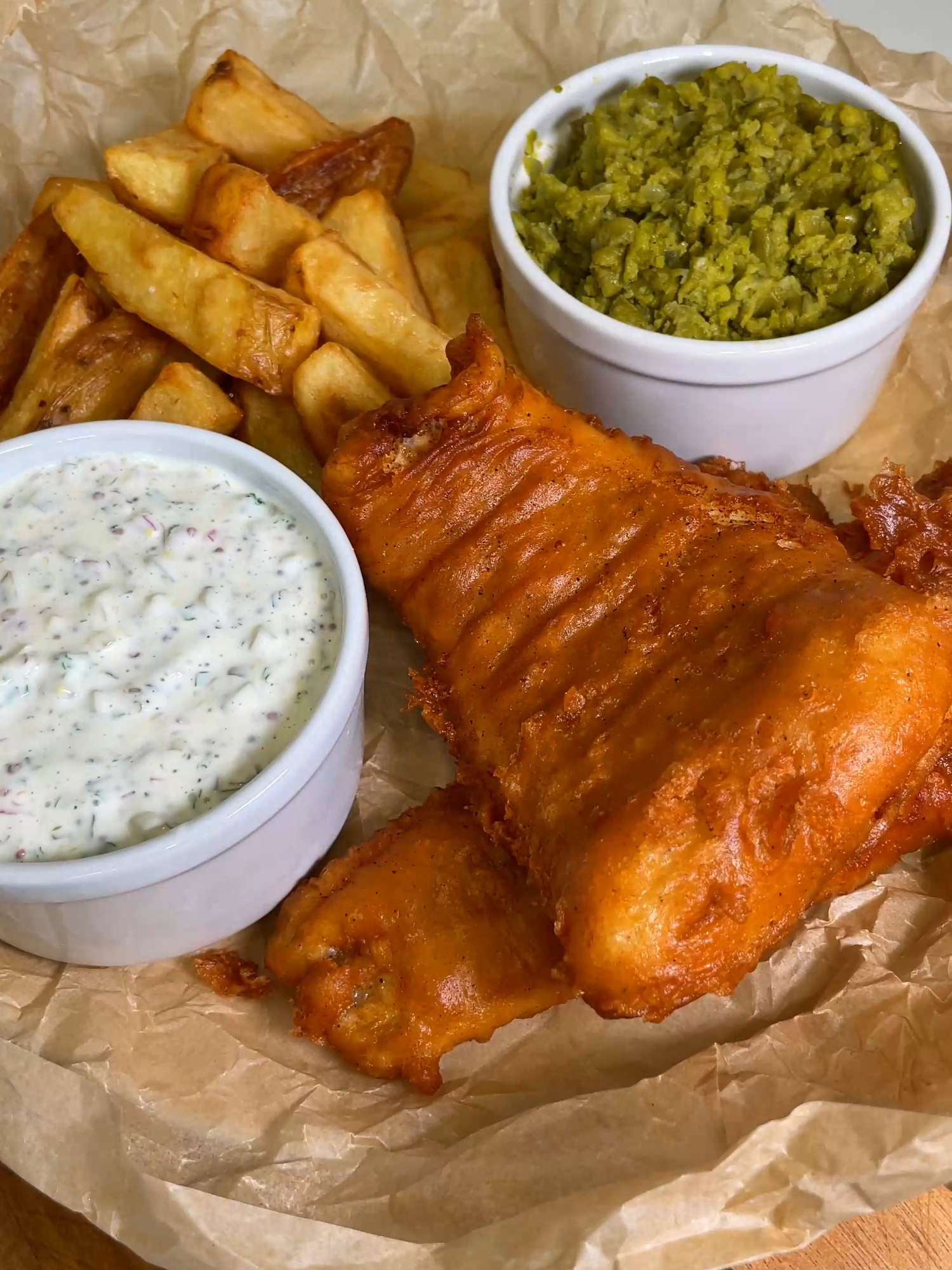 Fish And Chips Friday, UK National Dish #tiktokfood #asmr #DinnerIdeas #comfortfood #fishandchips #EasyRecipe #foodideas
