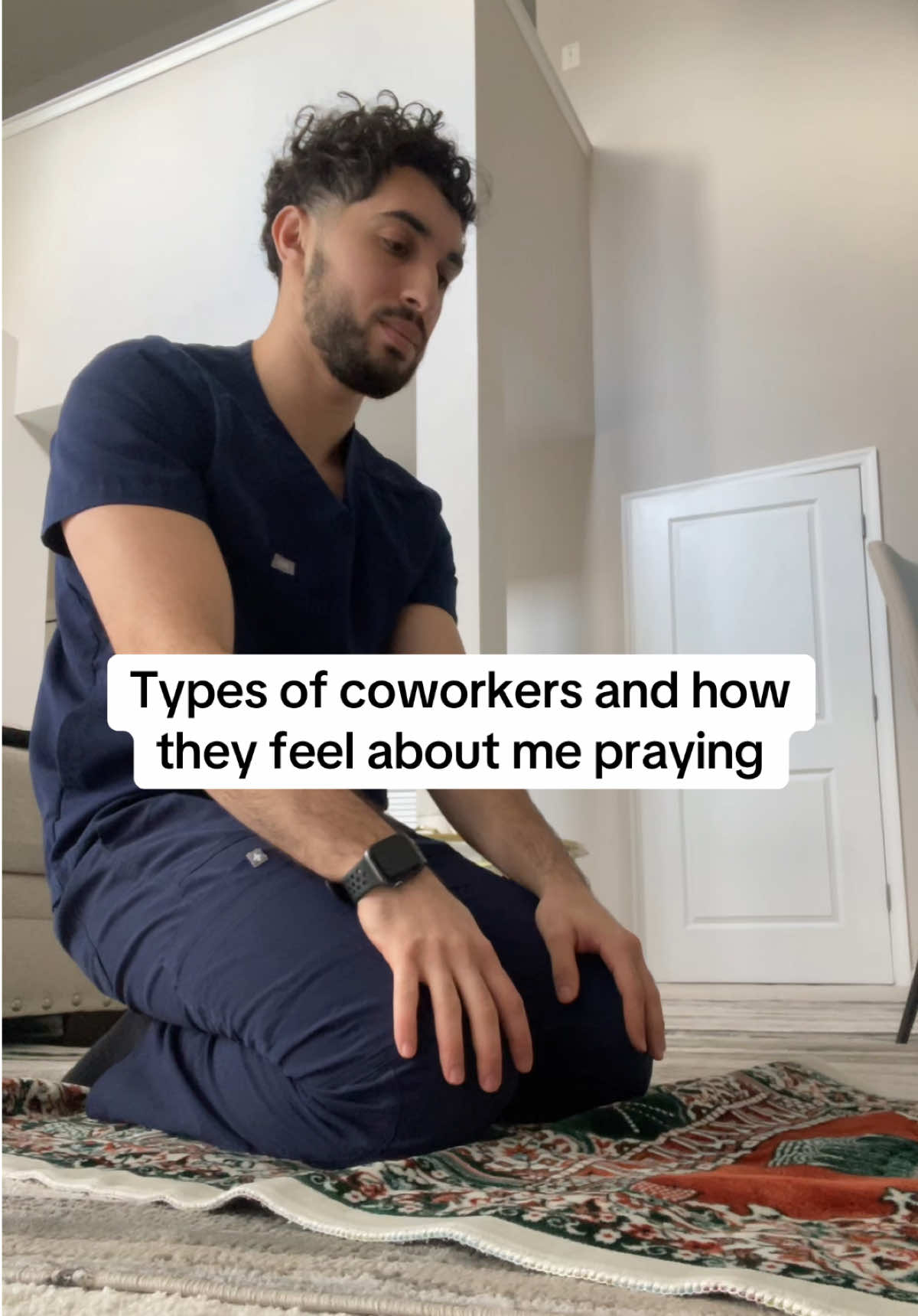 As a nurse i find a random empty room to pray in #foryoupage #foryou 