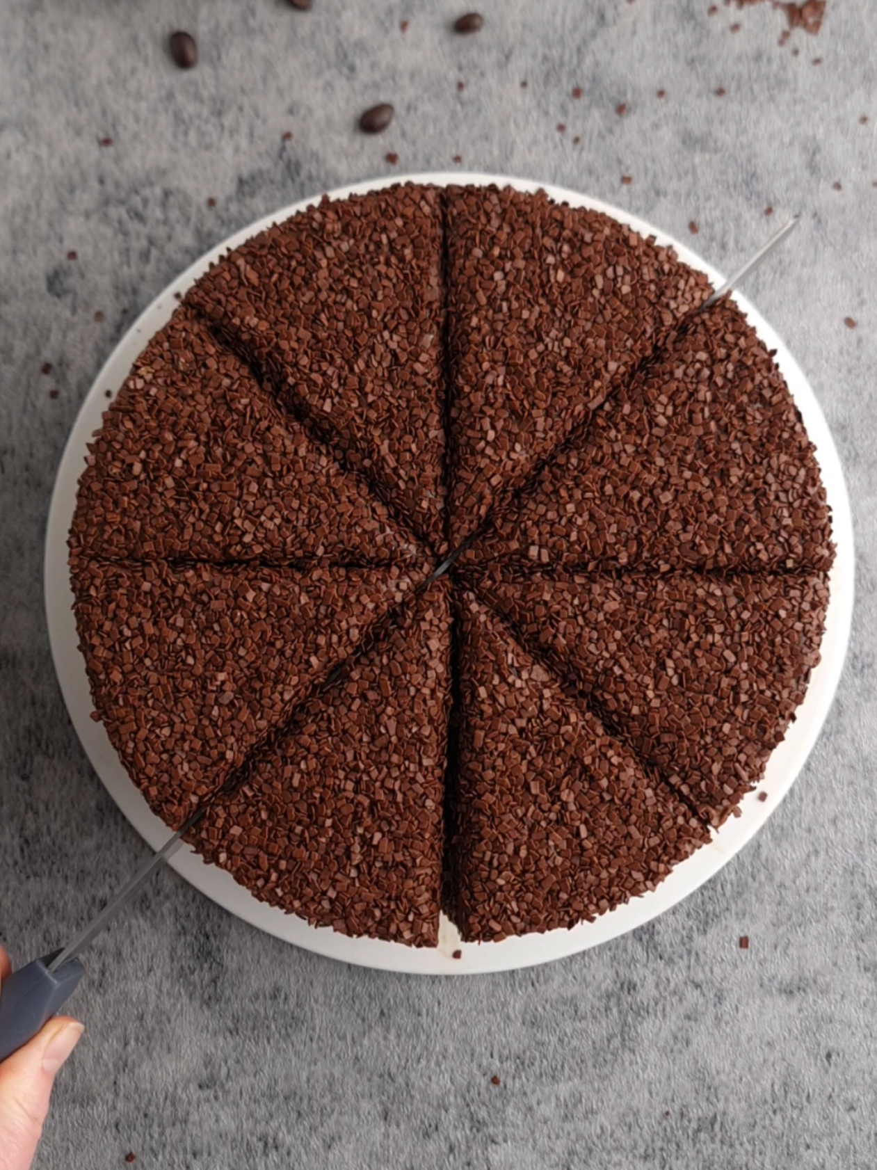 Tiramisu au chocolat  La crème au mascarpone : 4 jaunes d'œufs  80g de sucre  500g de mascarpone à température ambiante  150g de chocolat noir 300g de crème montée  Des biscuits boudoirs  1 tasse de café Pour imbiber  La ganache  80g de chocolat  80g de crème  Bouillir la crème et verser sur le chocolat, émulsionner puis verser sur le Tiramisu. 🇬🇧 Chocolate Tiramisu Mascarpone cream: 4 egg yolks 80g sugar 500g mascarpone at room temperature 150g dark chocolate 300g whipped cream Boudoir biscuits 1 cup of coffee To soak Ganache 80g chocolate 80g cream Boil the cream and pour over the chocolate, emulsify then pour over the Tiramisu.