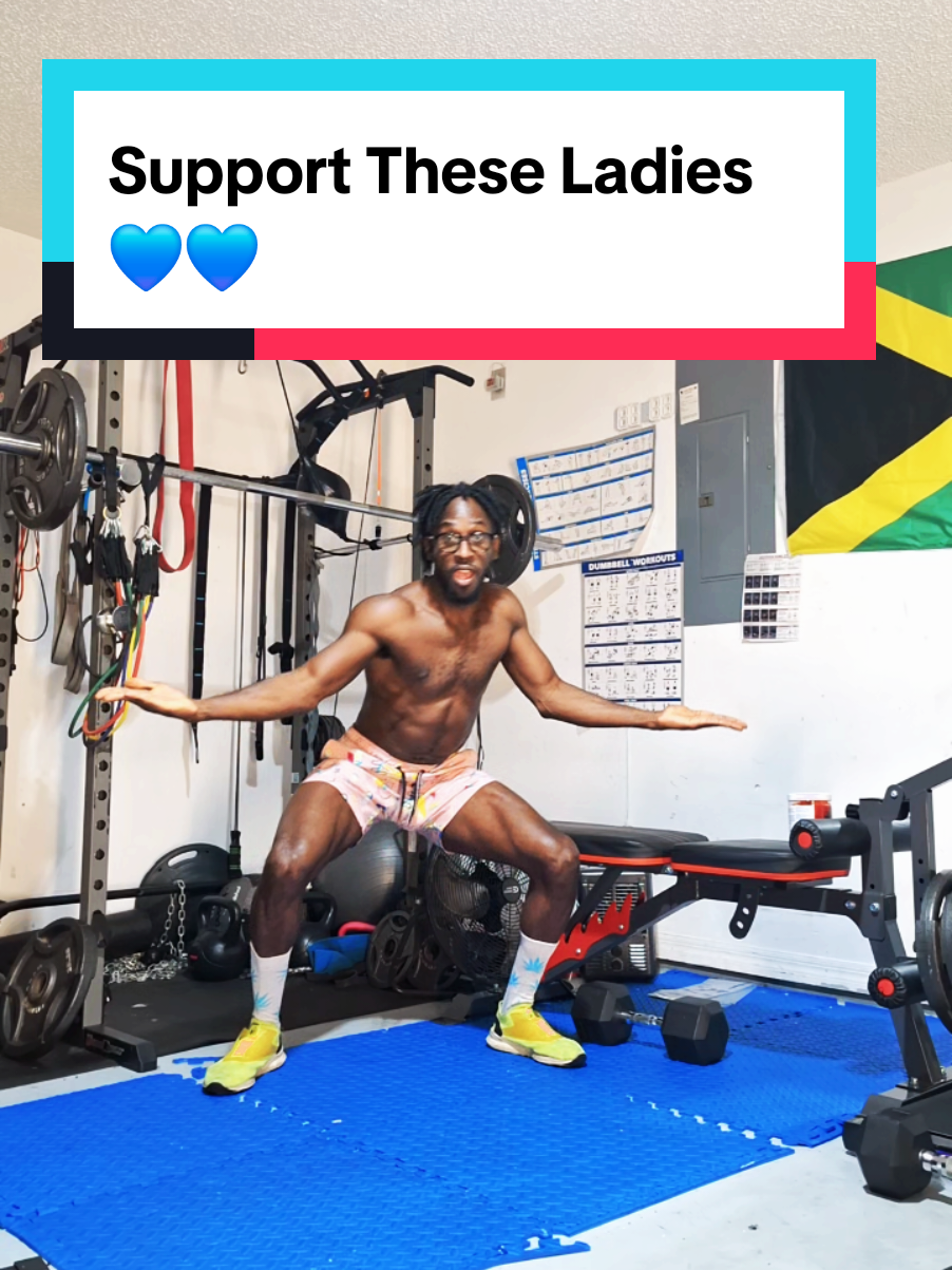 Replying to @christyartist Show These Amazing Ladies some love! Thank You💙 #bodybymightyfit🇯🇲 #fitnesscontentcreator #makemefamous #workoutathome #iammightyfit🇯🇲 