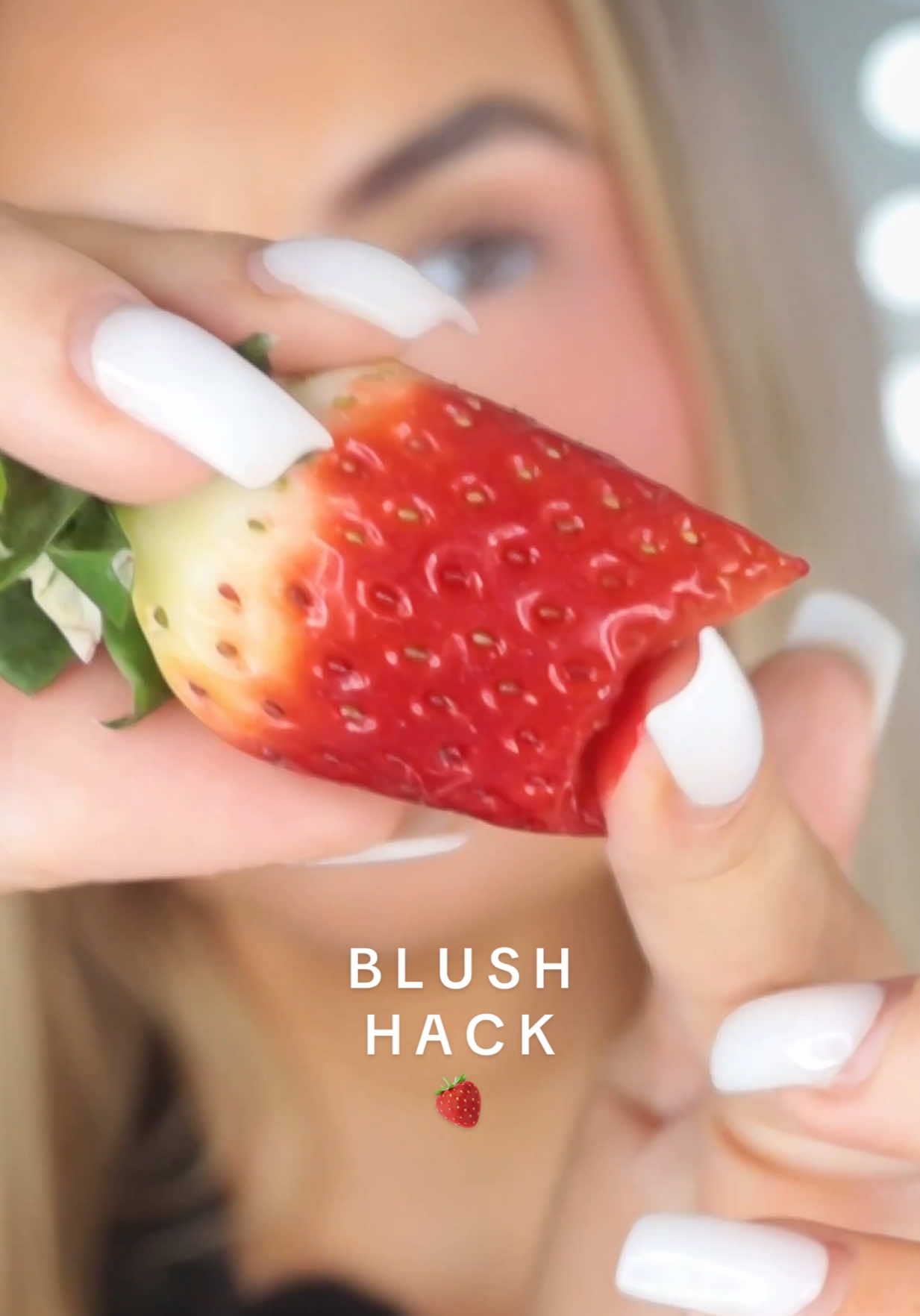 🍓 #blush #makeup #makeuphacks #tips #asmr 