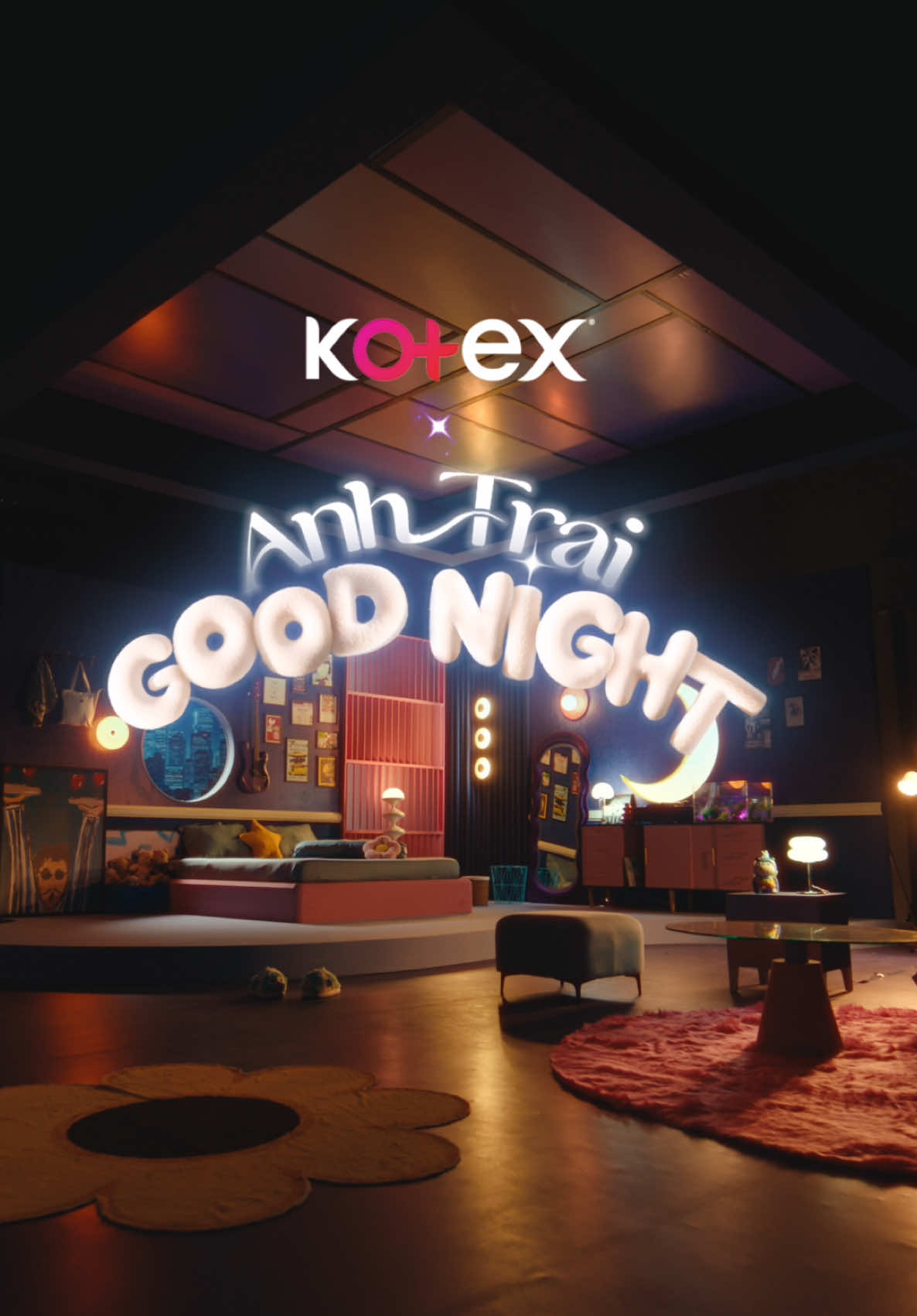 Đêm nay hãy để anh bên cạnh em, cho giấc ngủ thật ngon và dịu dàng. Hãy duet cùng Dương nào! #Kotex #Sieubandem #MoonCushion #AnhTraiGoodNight #DuongDomic