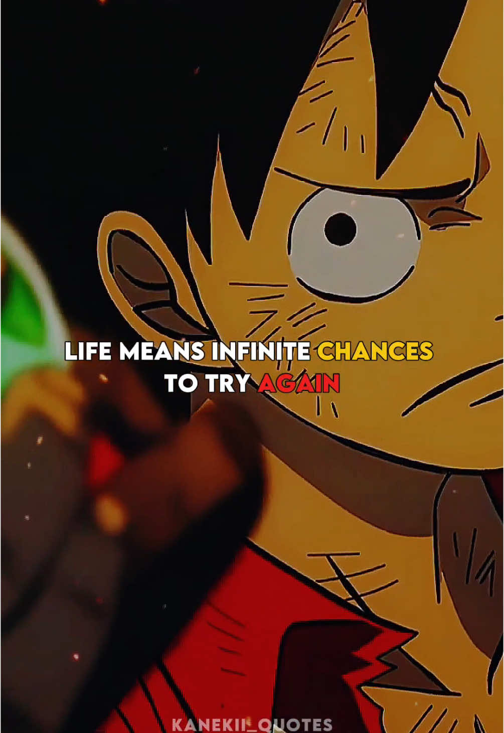 As long as i'm still alive there are infinite chances - Luffy  . #animequotes #tiktokanime #luffy #luffyedit #animemotivation #animeedit #animecontent #animespeech #onepiece #onepieceedit