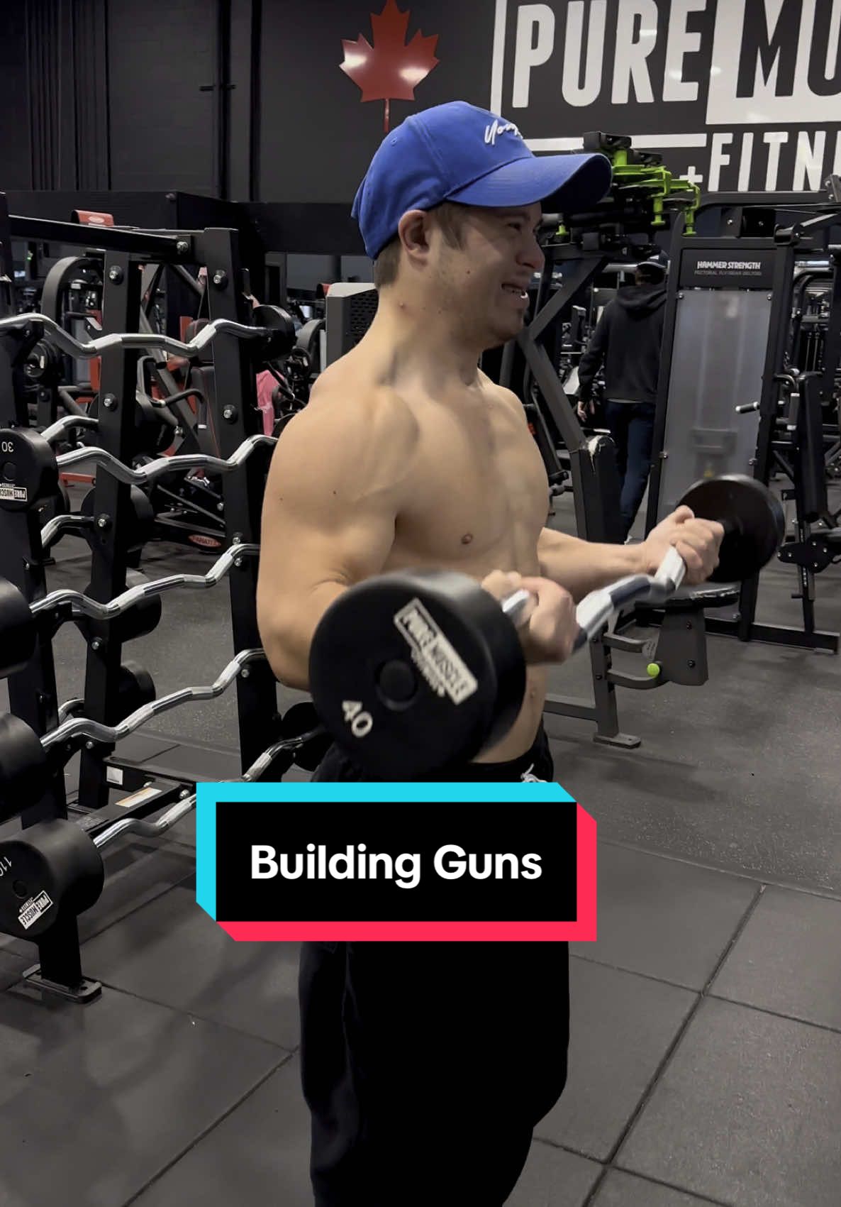Kyle is looking absolutely shredded as he grinds through curls in his @YOUNGLA fit! Please support code KYLE  Locked in and dialed for his guest posing @mindiobrien show in St. Catharines Ontario on May 4th.  The work never stops!  #greenrangerkyle #downsyndrome #down2train #endthestigma #bodybuilding #fyp #Fitness #gym #explorepage #endthestereotypes #fyp #motivation #bodybuilder #motivation