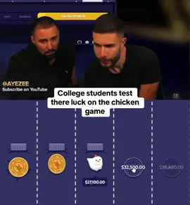 College students test there luck on the chicken game #kickstreaming