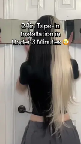 @sunnyhairofficial eats every time 😩🤌🏻 #tapeinextensions #hairtok #splitdye #sunnyhair #CapCut 
