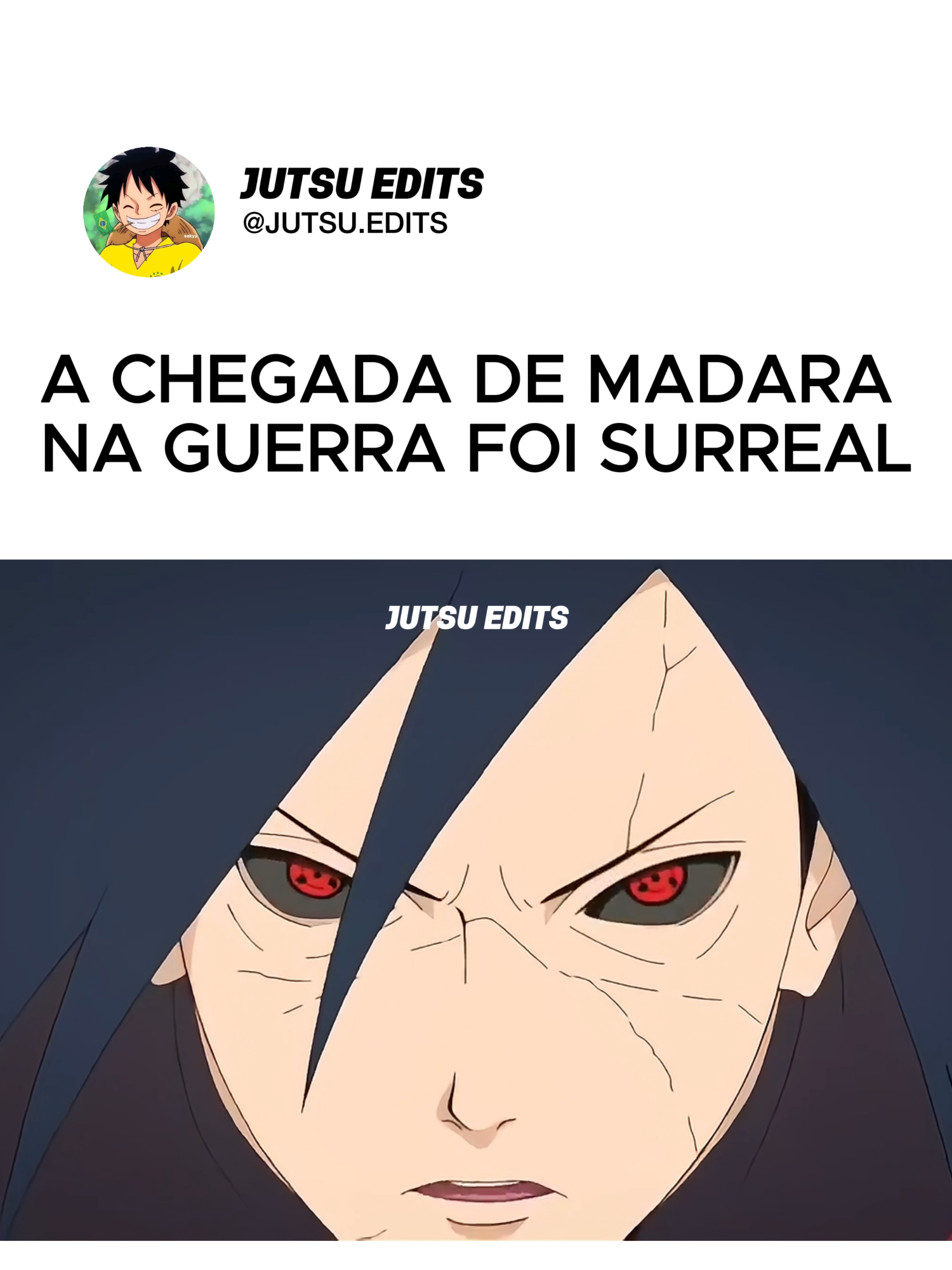 PARTE I | MADARA CHEGA NA GUERRA #madarauchiha #4guerraninja #animeedits #edit #narutoshippuden #animesbrasil #fyp #cortesanimes #fypツ #animeedit