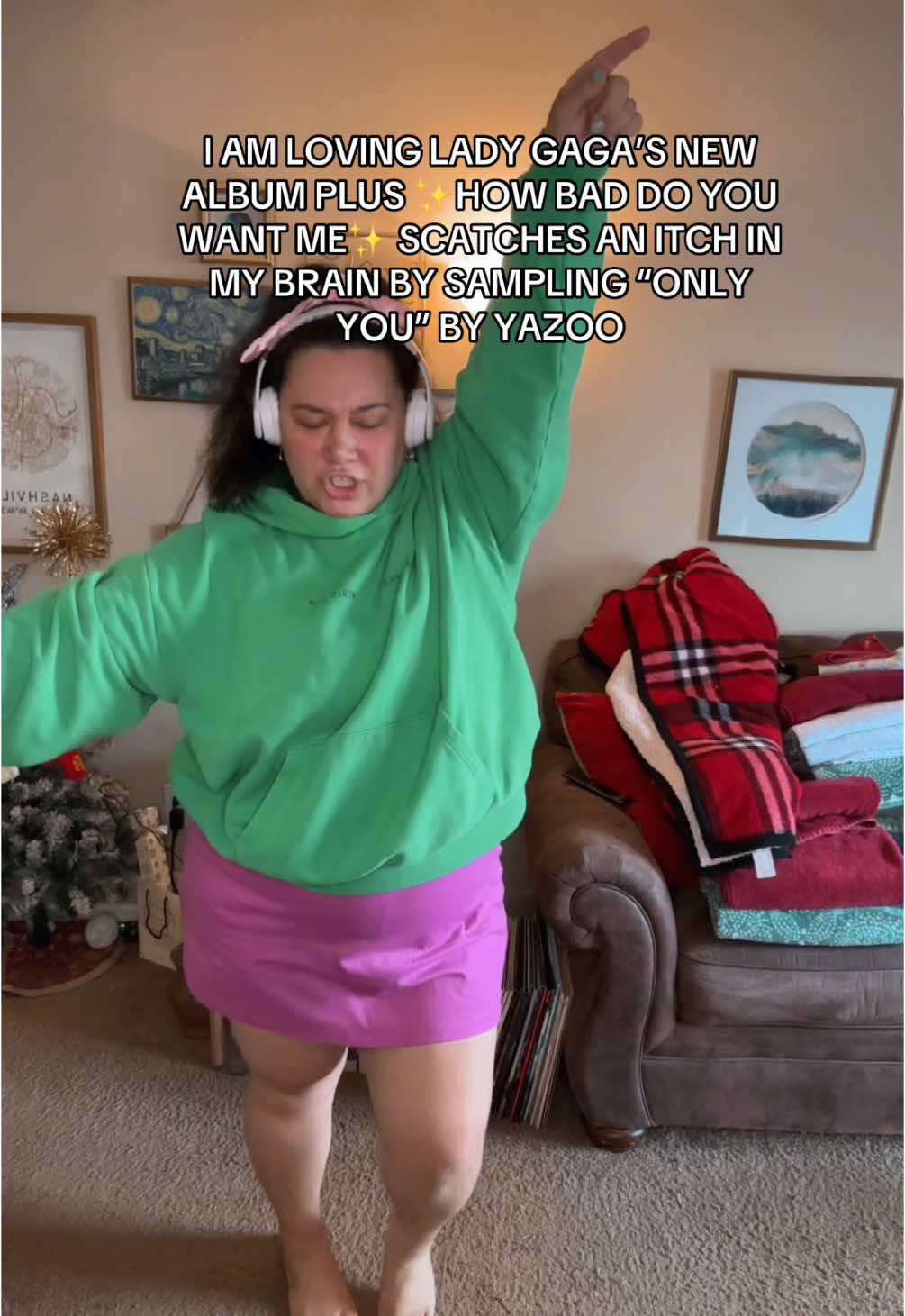 Idk about y’all but this album I need it on vinyl, in my food, infused in my drinks, in EVERYTHING! It’s SO GOOD! #mayhem #ladygaga #mayhemladygaga #howbaddouwantme 